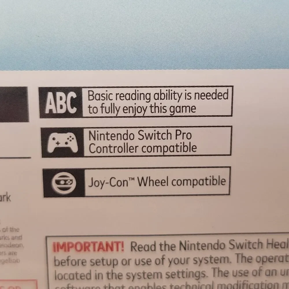 Nintendo Switch Game Nickelodeon Kart Racers